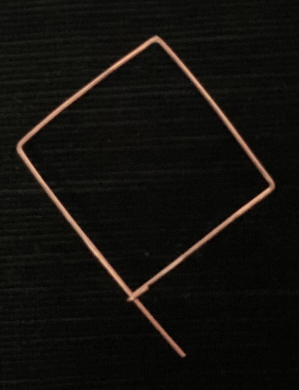Orecchini Quadro